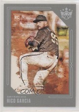 2020 Panini Diamond Kings SP Gray Frame Rico Garcia #153 1my2