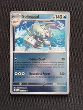 Golisopod 026/086 Uncommon Chaos Rising Pokemon Reverse Holo Near Mint