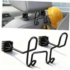 Hard Hat Holder for Truck Seat 1-Pack - Heavy Duty Car Seat Hook Organizer