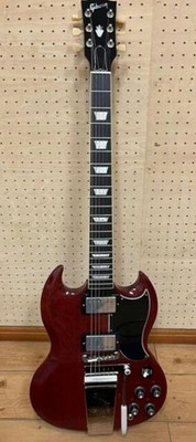 Electric Guitar Gibson SG Standard '61 Maestro Vibrola Red 2022