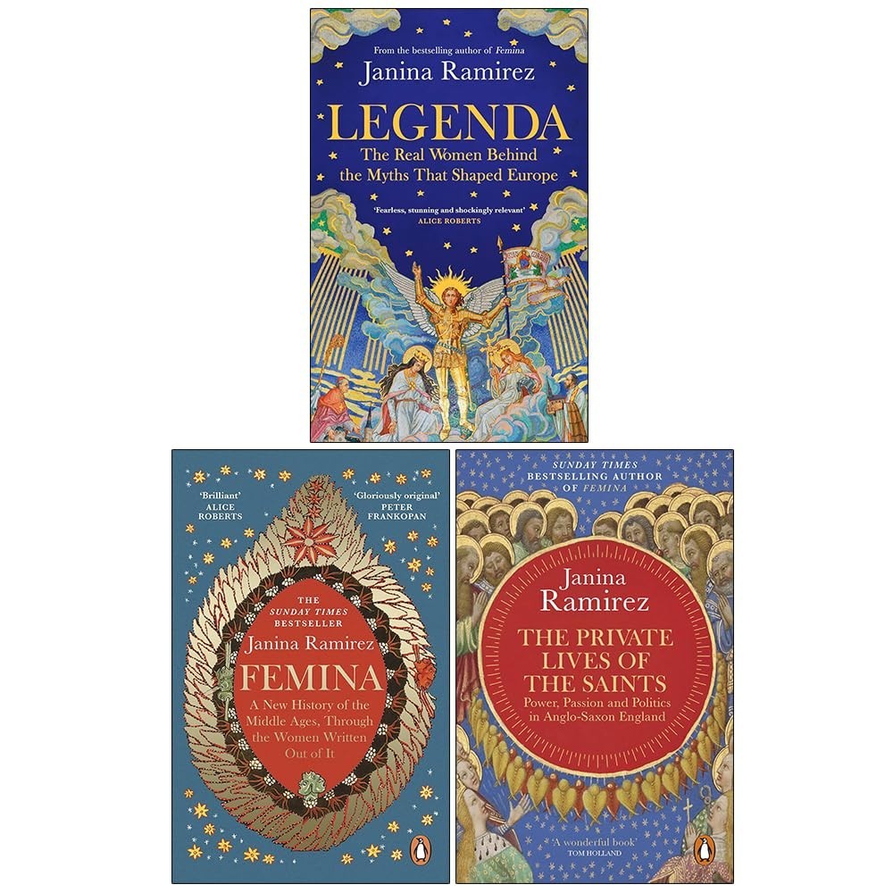 Janina Ramirez Collection 3 Books Set Legenda HB,The Private Lives of the,Femina