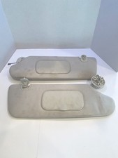2009-2014 Volkswagen Routan Driver Passenger Side Sun Visor Pair Set Gray