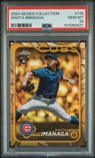 2024 Topps Gilded Collection - Shota Imanaga #119 /99 (RC)