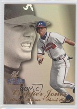 1998 Flair Showcase Row 3 Chipper Jones #10 HOF 0f4