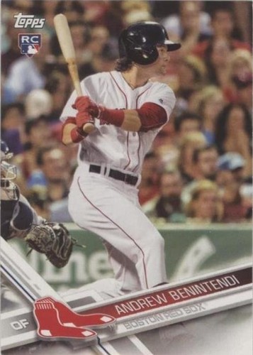 2019 ANDREW BENINTENDI TOPPS 35TH ANNIVERSARY RELIC CARD RED SOX
