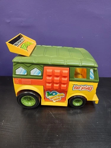 Teenage Mutant Ninja Turtles Party Wagon Van Bus 1989 Incomplete - See Pictures