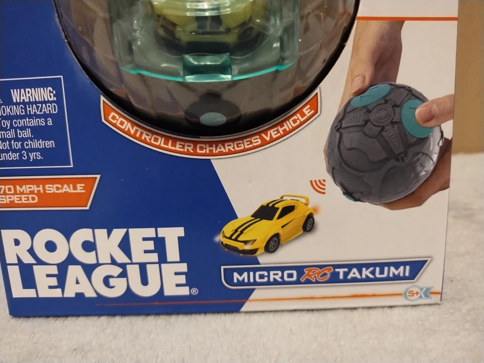 Rocket League Toy Micro RC Takumi Car with Goal 2.4GHz Light Up NEW - Image 4 of 4