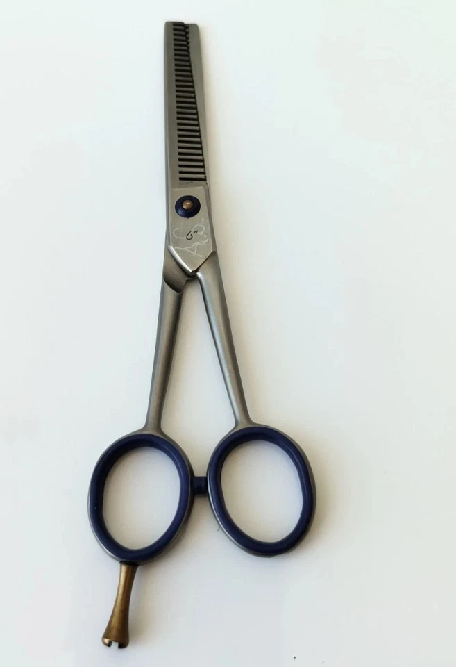 Tijeras adelgazantes Jaguar línea blanca satinada 6" 3360 peluquería peluquería 30/30 Foto 4 de 4