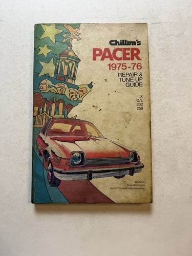 American Motors Pacer 1975-1976 Shop Service Repair Manual Guide Wiring Diagrams