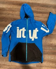 ThirtyTwo 32 Lowdown Snowboard Ski Jacket JP Walker Signature Series Blue Medium