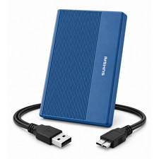 1TB External Hard Drive USB 3.0 Portable HDD 2.5" for PC Laptop Mac Backup