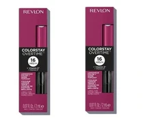 (2 Pack) Revlon ColorStay Overtime Lip Color - 260 Perennial Plum