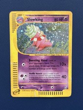 Slowking H22/H32 Holo Card Pokemon Aquapolis 2002 E Series Pokemon TCG Card - HP