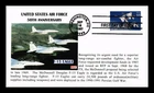 USAF 50TH ANNIVERSARY FIRST DAY COVER F15 EAGLE SPECIAL ISSUE