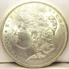 1884 O Morgan Silver Dollar AU/BU