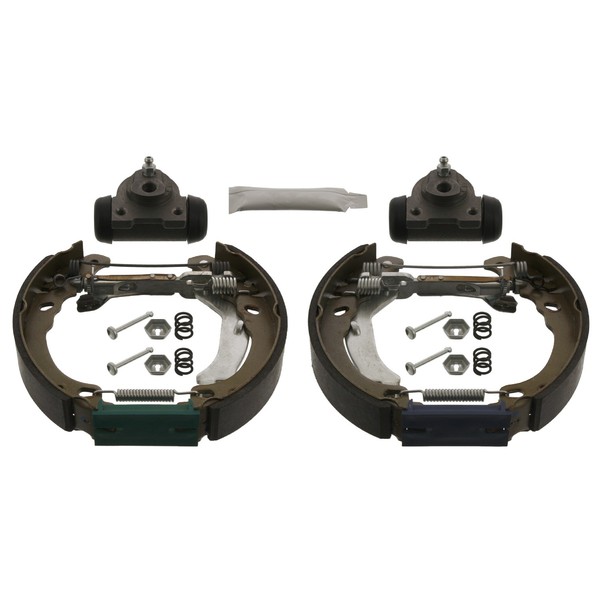 Febi Bilstein 38746 Bremsbackensatz FüR 500 C Panda KA 0.9-1.4CNG 09.03- Fiat-image