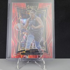 Panini 2025 WNBA Select Red FlashPrizm Brionna Jones Atlanta Dream #18 /349