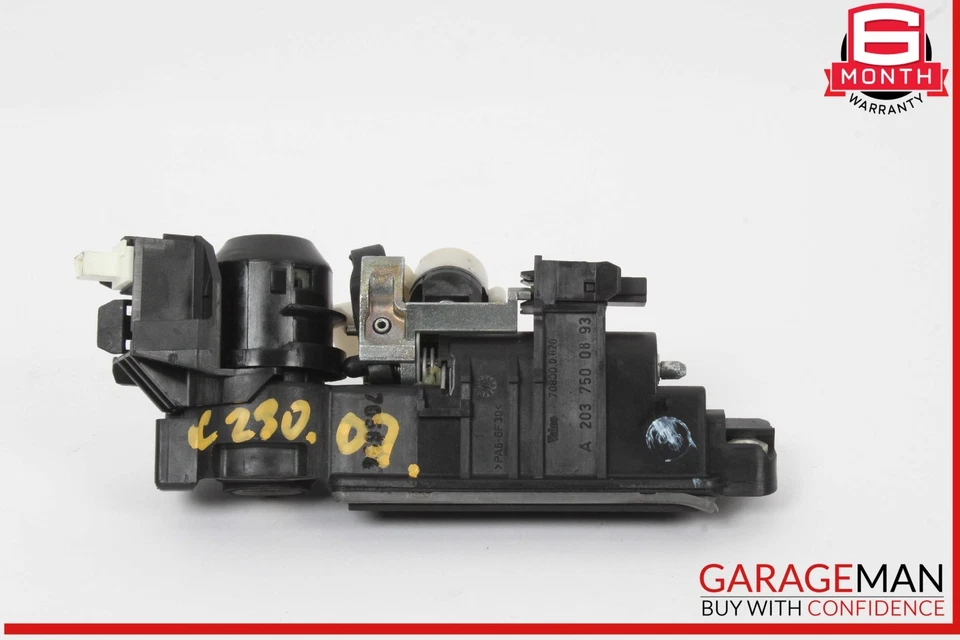 01-11 Mercedes W203 C230 E350 C240 tampa do porta-malas trava alça 2037500893 fabricante de equipamento original - Imagem 4 de 4