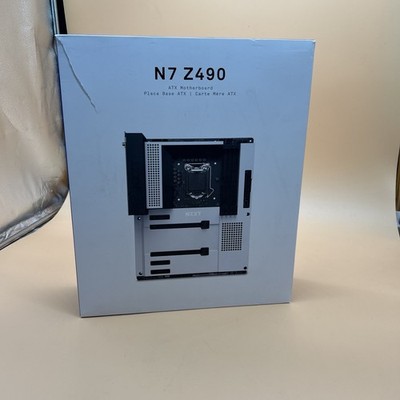 NZXT N7 Z490 White motherboard ATX [Z490 chipset] N7-Z49XT-B1 MB5145