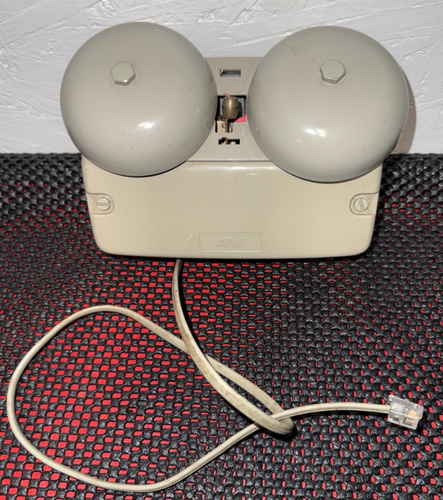 Vintage AT&T Doppio Suoneria-Funzionante-Sistema Campana-Western Electric - Foto 1 di 7