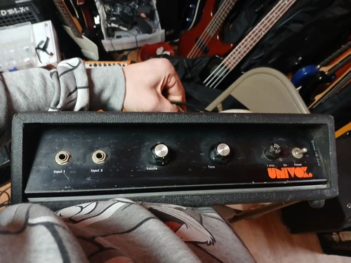 Univox Bass Guitar Amplifier Head Vintage 1970s - Picture 1 of 1