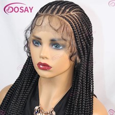 Color: 1, Ships From: CHINA, Wig Length: 36inches - 36" Cornrow Braids Hair Wig
