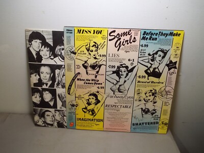 THE ROLLING STONES SOME GIRLS (ORANGE WAX) RARE! 1978 LP VINYL