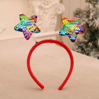 christmas dress accessories Merry Star CHRISTMAS HEADBOPPER XMAS Headband Fancy This blush