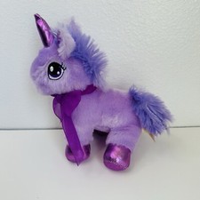 Dan Dee Purple 10 In Unicorn Plush