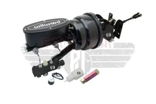 Wilwood 1967-72 Chevy Truck Black 8" Dual Power Brake Booster Kit, w/ Wilwood