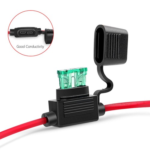 10*12V KFZ Automatiksicherungshalter Sicherung Halter Automat MAX 30A für PKW DE - Bild 4 von 8