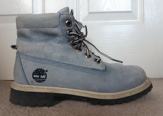 powder blue timberlands