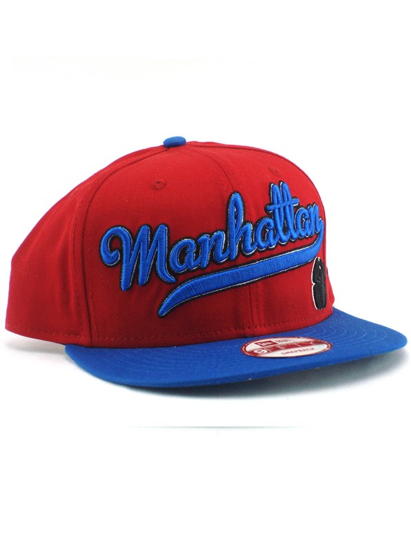 New Era Spider-Man 9fifty Snapback Hat Manhattan Adjustable Marvel Heroes Red