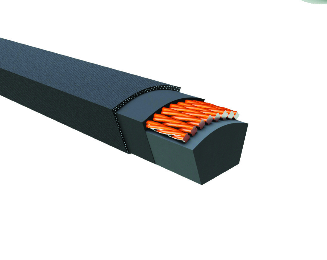 Courroie Trapézoïdale D&D Dura-Prime E210 1 1/2 X 216 Pouces - Pour Transmission Industrielle