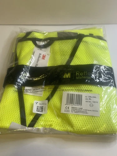 Salzmann 3M Multi-Pocket Working Vest, Mesh Yellow, XL - product listing photo
