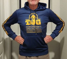 New Reproduction Vintage DG hoodie, Mens XXL, MX Motocross Twinshock