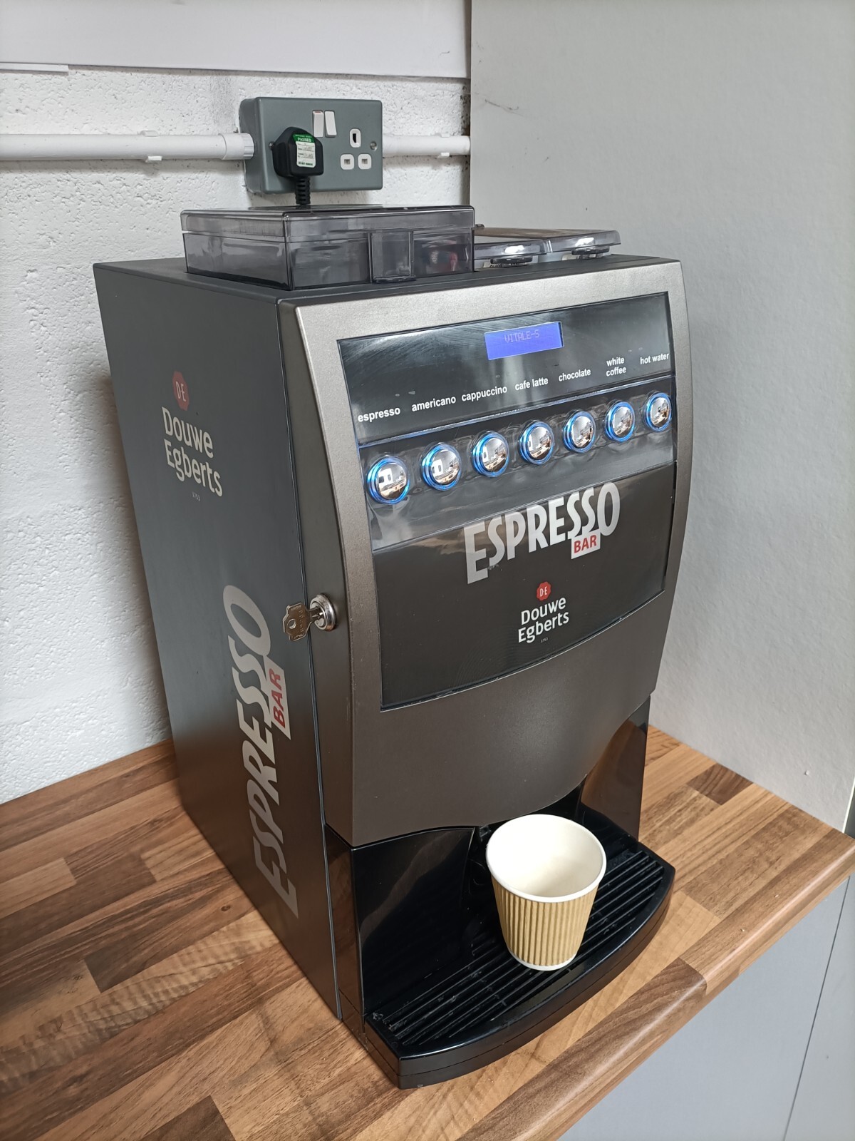 Vitale S Bean To Cup Commercial Coffee Machine Coffetek Hot Drinks