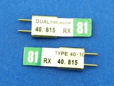 40MHz Dual Conversion Kristalle für Futaba / Robbe - verschiedene Frequenzen