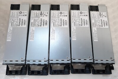 Lot of 5 Cisco Artesyn PWR-C1-350WAC AA26270 350W Switching Power Supply