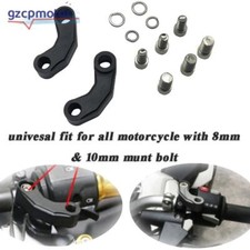 Rearview Mirror Extend Adapter Univesal For motorcycle with 8mm  10mm munt bolt