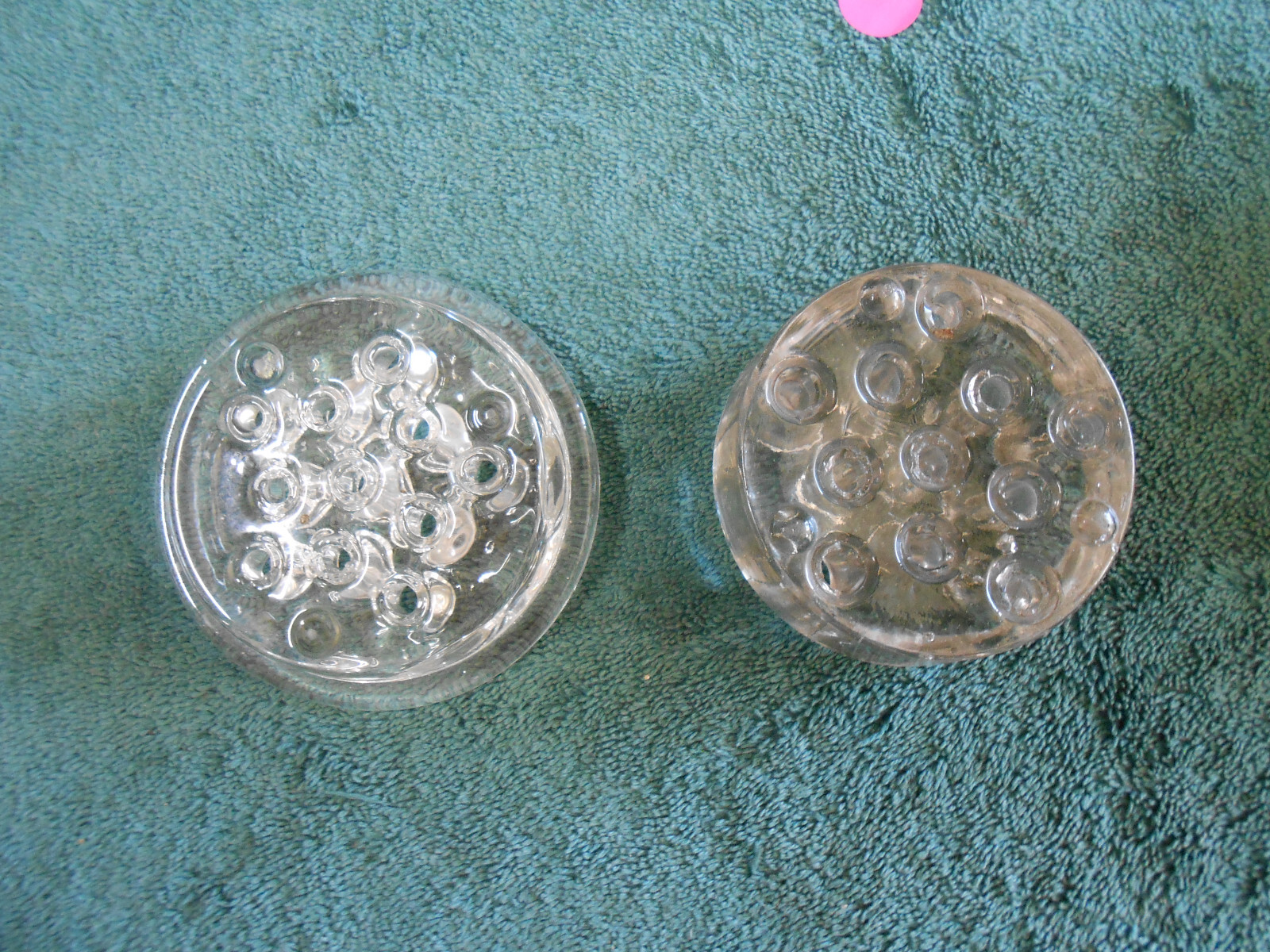 1 Lot of Vintage Glass Flower Frogs eBay