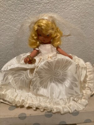 Nancy Ann Storybook Dolls ~ #86 Bride, Frozen Leg Doll