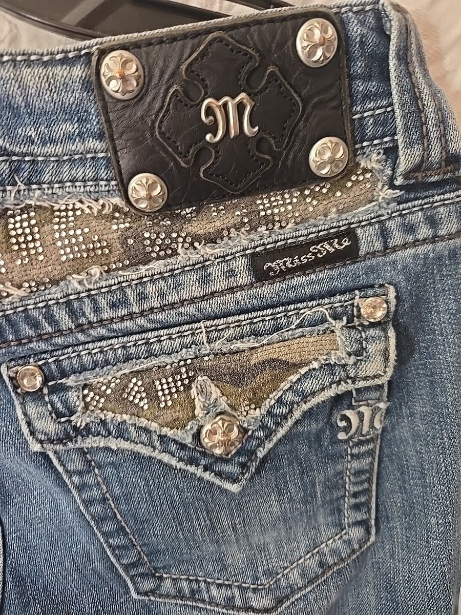 めぐ♡R4mama Miss Me Womens Jeans Size 30 JP5002552 Skinny Bling Diamond
