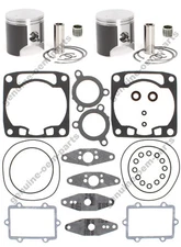 Arctic Cat F7 Top End Rebuild Kit Pistons Bearings Gaskets Std 79.70mm 2003-2006