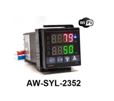 WIFI PID TEMPERATURE CONTROL CONTROLLER, SSR, W/ DUAL ALARM, 1/16 DIN SIZE