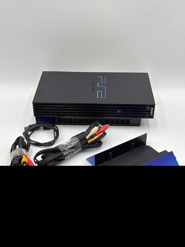 Console Sony PlayStation 2 PS2 Fat Noir - SCPH-39004 PAL - Avec Une Manette