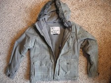 Empyre Gray Black Hooded Full Zip Ski/snowboard Coat Sz Small