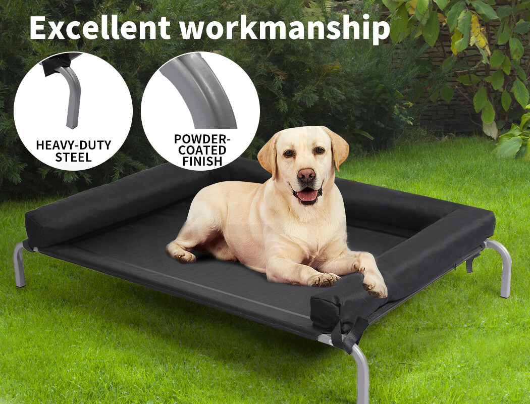 Pawz Elevated Pet Bed Sofa Bolster Dog Cat Trampoline Hammock Raised Heavy Duty eBay