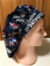 Scrub or Chef Hat Medical Nursing Chemo New England Patriots
