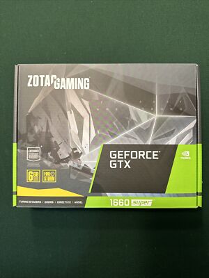 ZOTAC GeForce GTX 1660 Super 6GB GDDR6